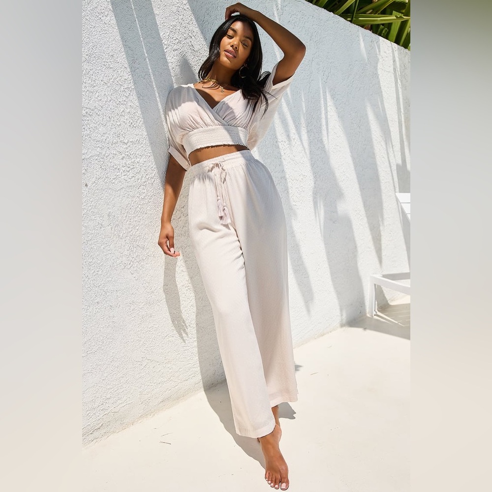 Lulu’s Vacation two-piece jumpsuit